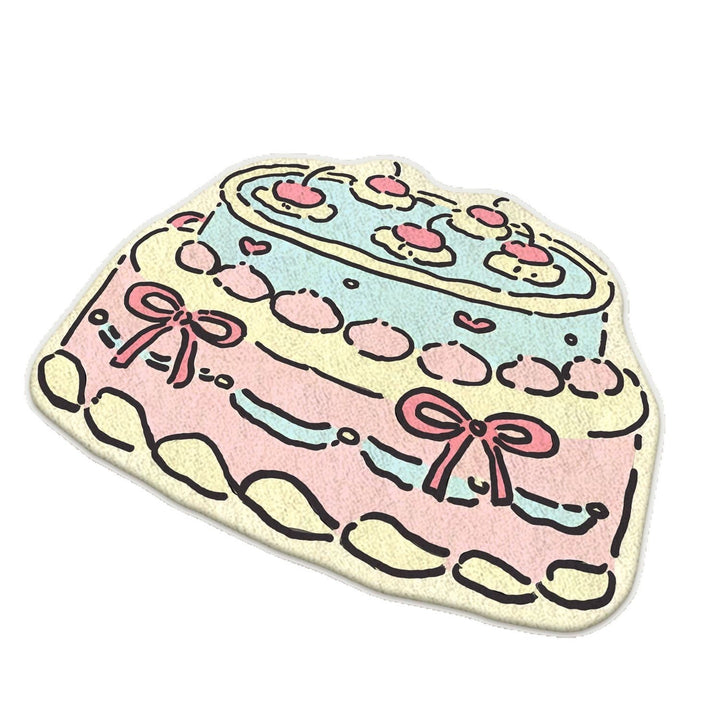 Children's Playful Cat-Shaped Area Mat Kalsten