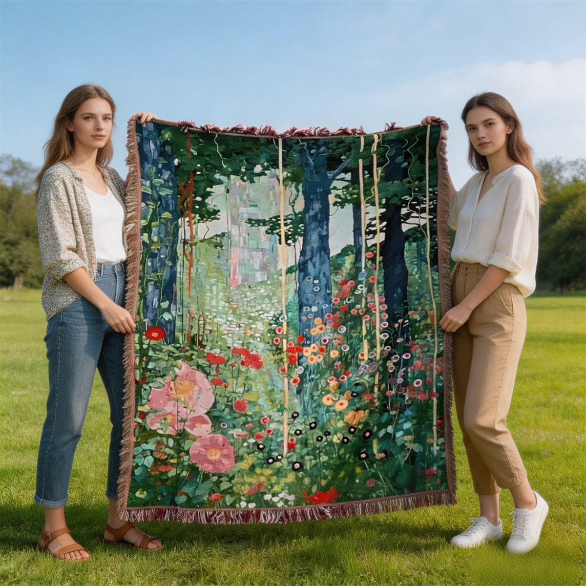 Artistic Pumpkin Pattern Throw Blanket