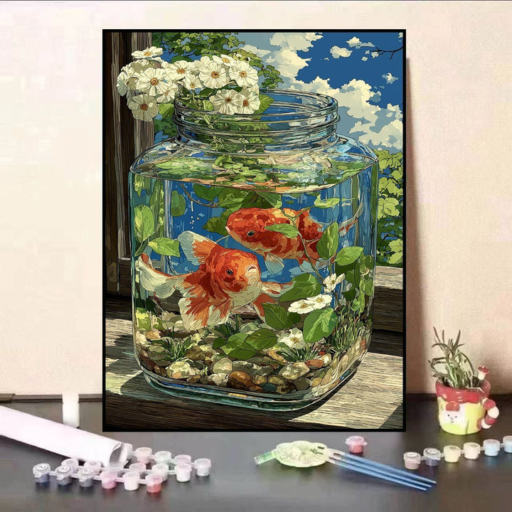 Scenic Balcony Canvas Art Print Kalsten