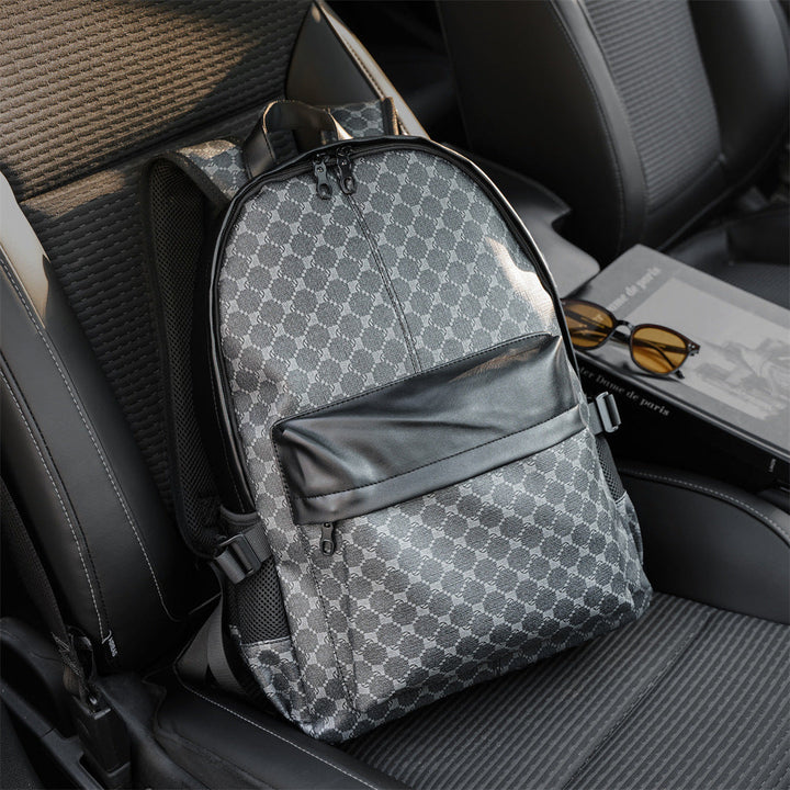 Fashionable city backpack with stylish pattern and durable outer material Kalsten