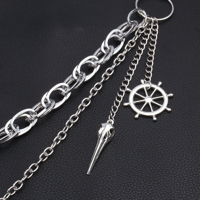 Fashionable keychain with maritime details Kalsten