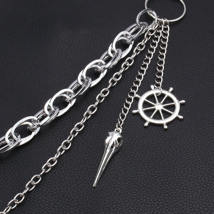 Fashionable keychain with maritime details Kalsten