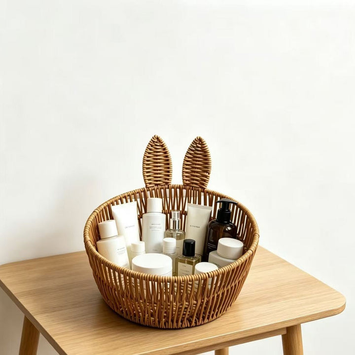Women Decorative Basket with Ears Kalsten
