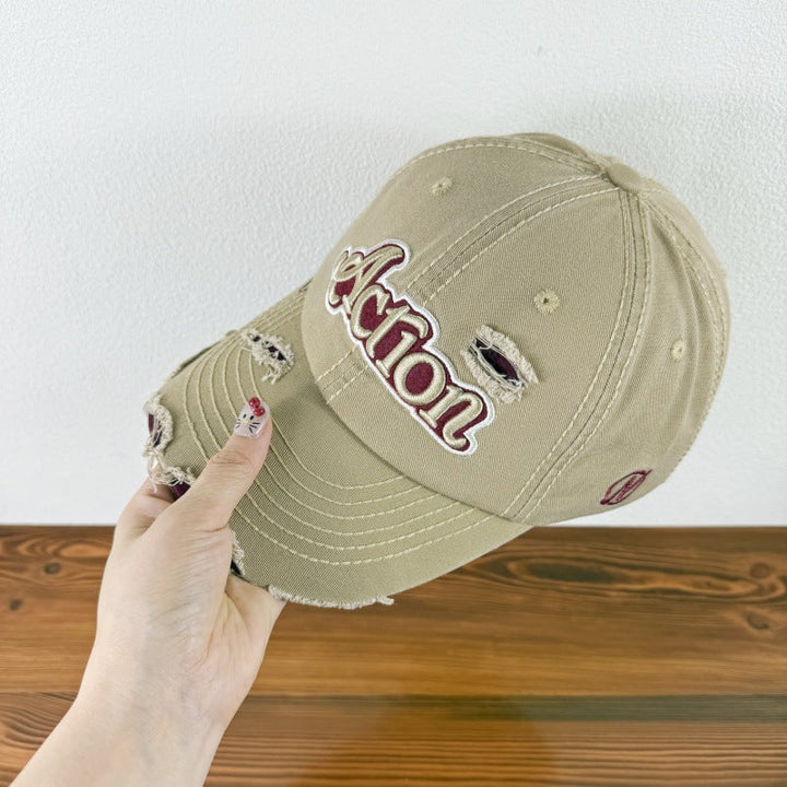 Men's Distressed Graphic Baseball Cap Kalsten 1784270841