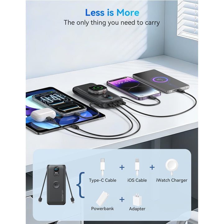 Power bank with wireless charging function and high-performance fast charging Kalsten