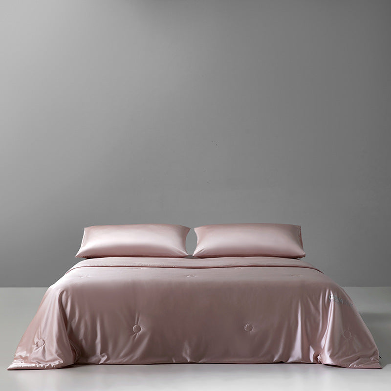Women Luxury Satin Duvet with Elegant Button Structure Kalsten