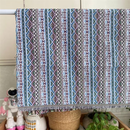 Artistic Textured Fabric Table Runner