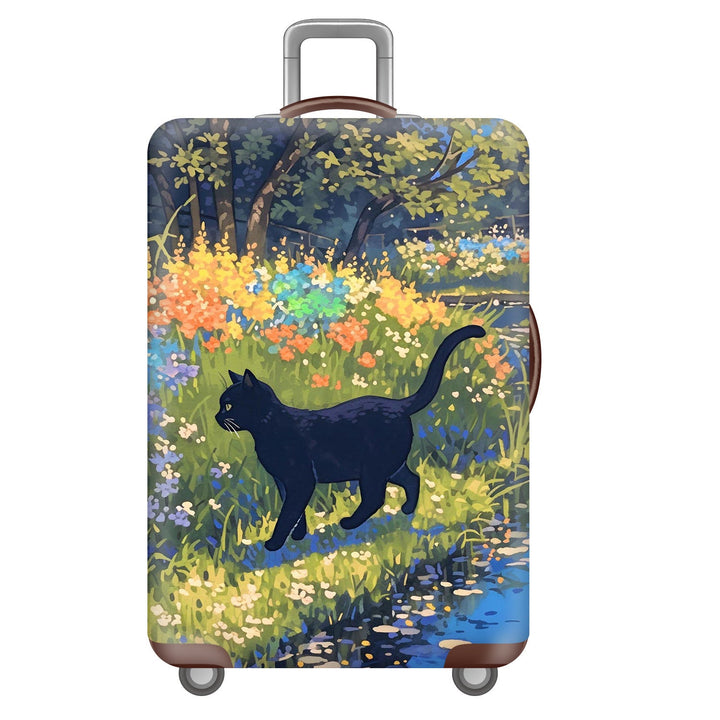 Unisex nan robust hard-shell suitcase with artistic face portrait print and 360° wheels Kalsten