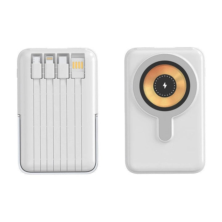 Portable power bank with multifunctional charging cables Kalsten