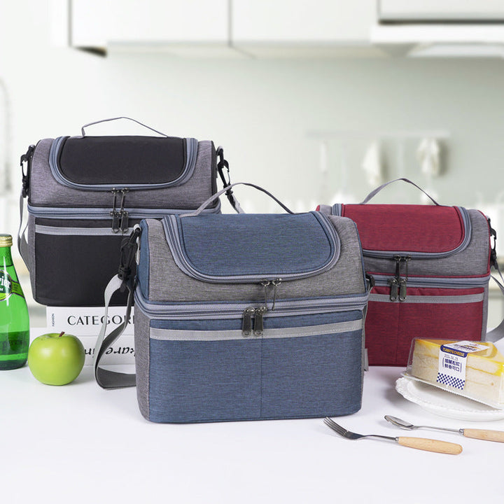 Insulated picnic bag with multiple compartments Kalsten