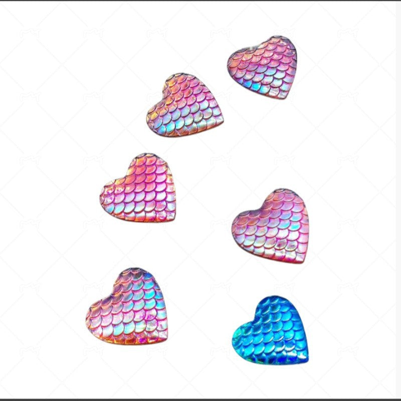 Sparkling Heart-Shaped Decoration Stones Kalsten
