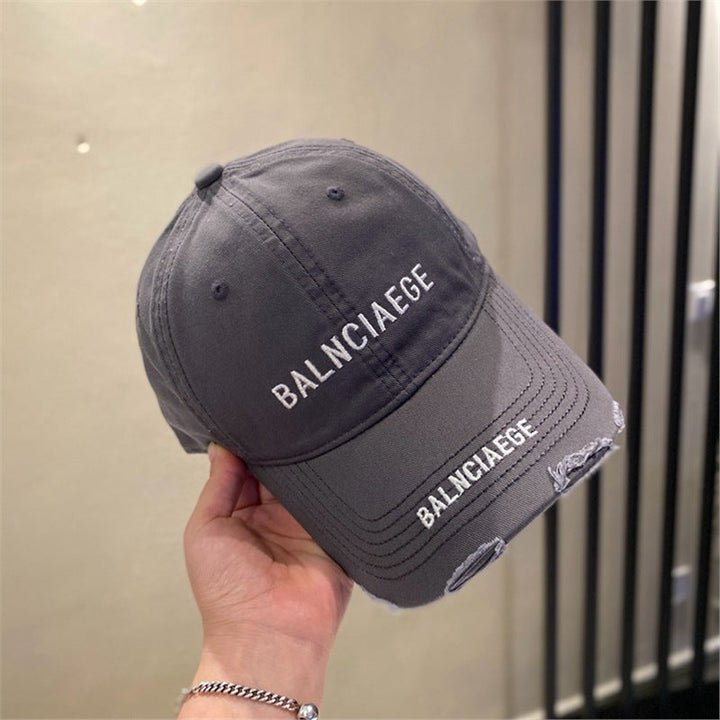 Men's Distressed Adjustable Baseball Cap Kalsten