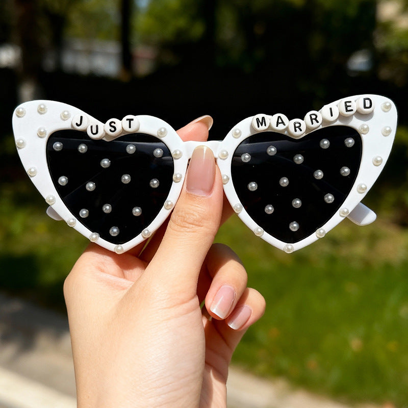 Novelty Heart-Shaped Sunglasses Kalsten
