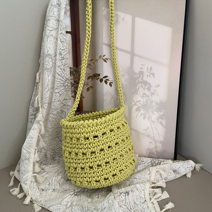 Hand-knotted tote bag Kalsten