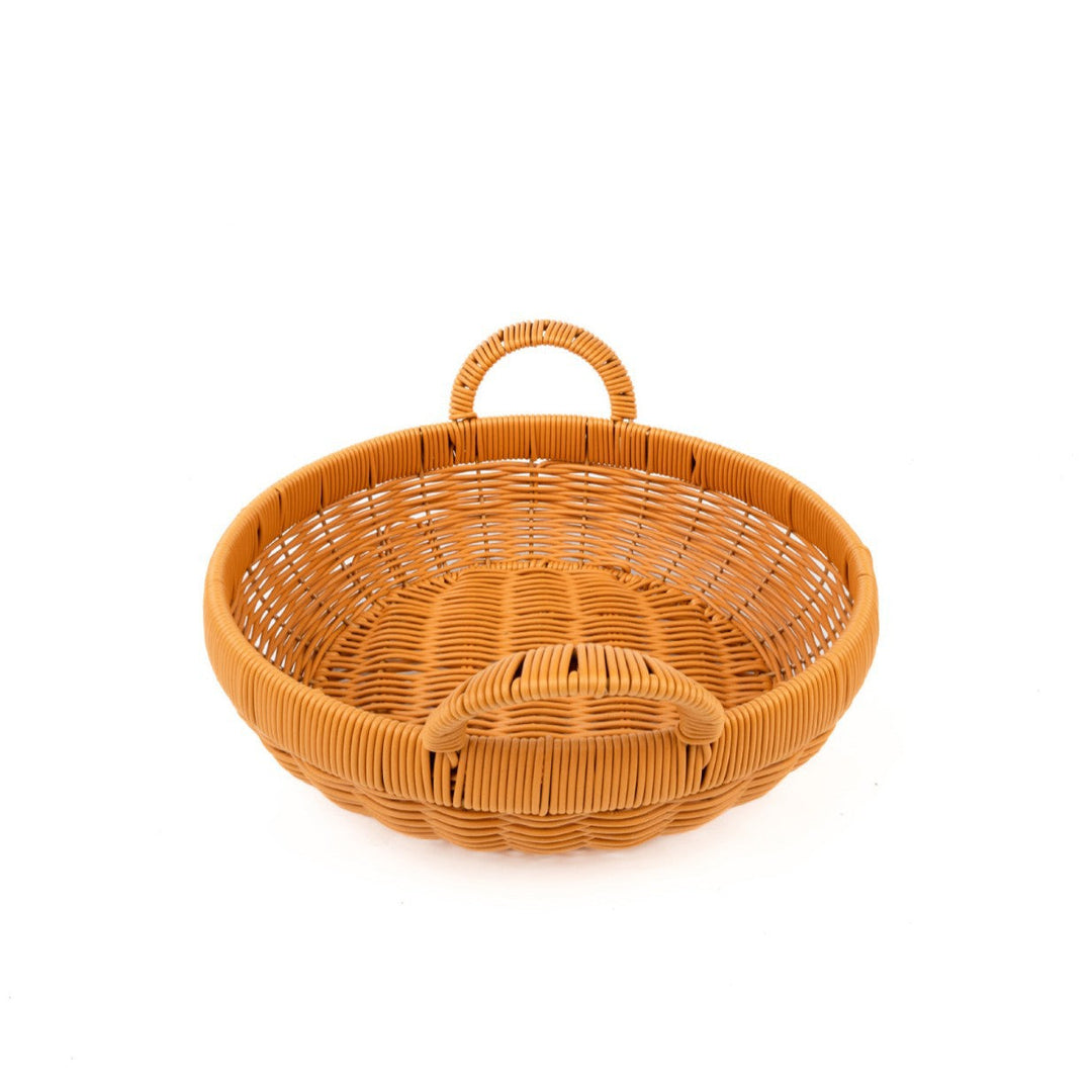 Unisex Woven Storage Basket with Handles Kalsten