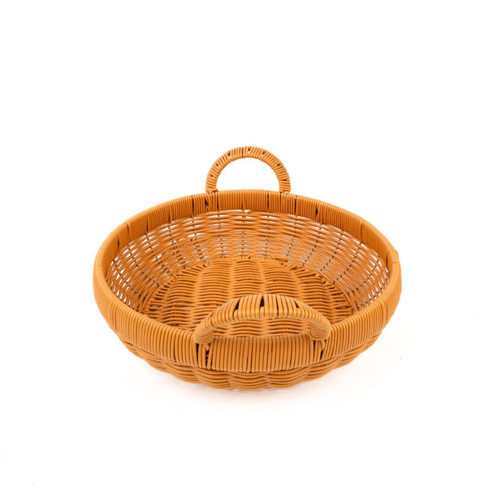 Unisex Woven Storage Basket with Handles Kalsten