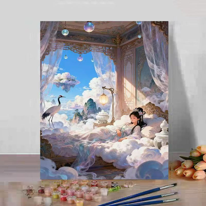Fantasy Landscape Paint by Numbers Art Kit Kalsten