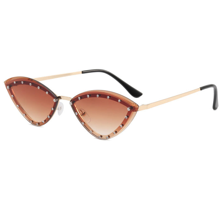Women's Cat-Eye Sunglasses with Glitter Details Kalsten