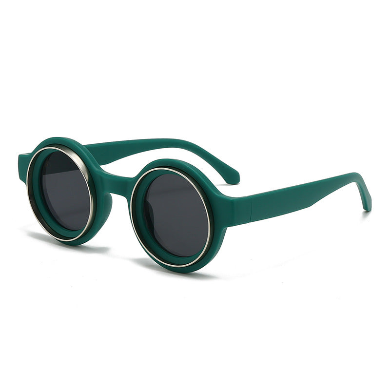 Women’s fashionable round sunglasses with striking design Kalsten