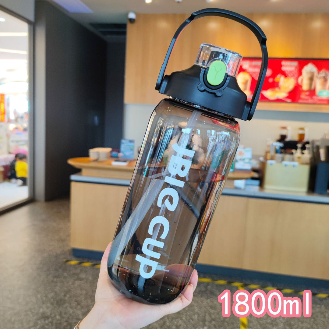 Women's large water bottle with leak-proof lid and straw Kalsten