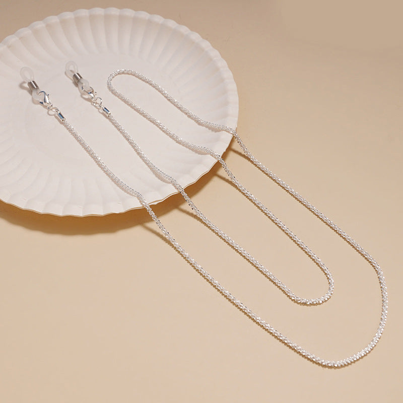 Glittering jewelry chain Kalsten