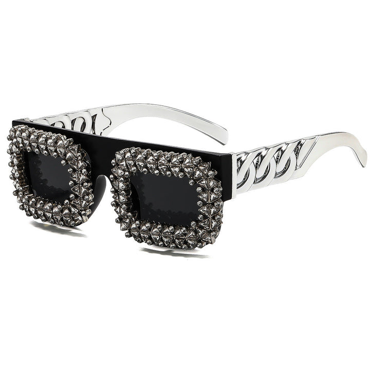 Women's designer sunglasses with extravagant stud embellishments Kalsten