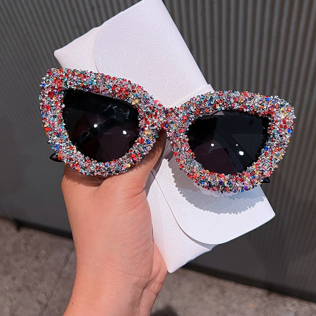 Ladies Designer Sunglasses with Rhinestone Details Kalsten