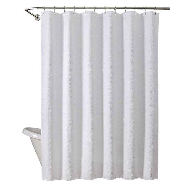 Textured Embossed Shower Curtain Kalsten