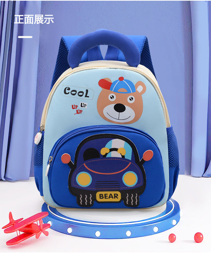 Children's Cartoon-Themed Mini School Backpack