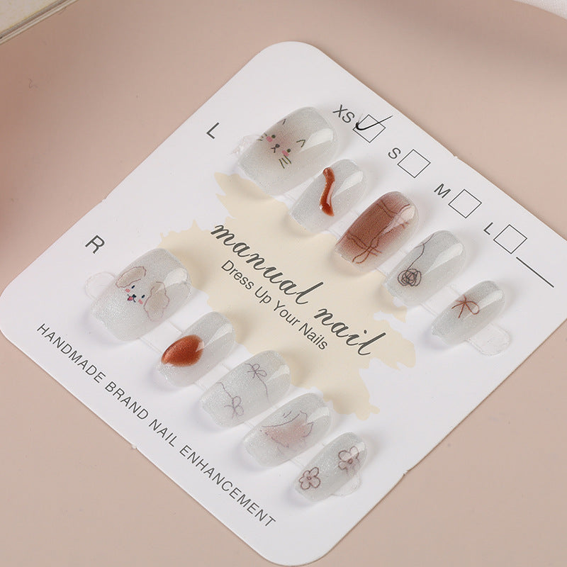 Artisanal Press-On Nail Set Kalsten