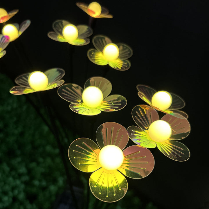 Decorative LED Fiber Optic Flower Stakes Bouquet Kalsten