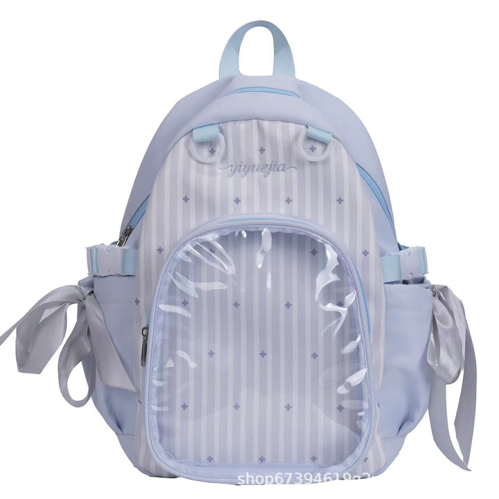 Clear Front Design Backpack Kalsten