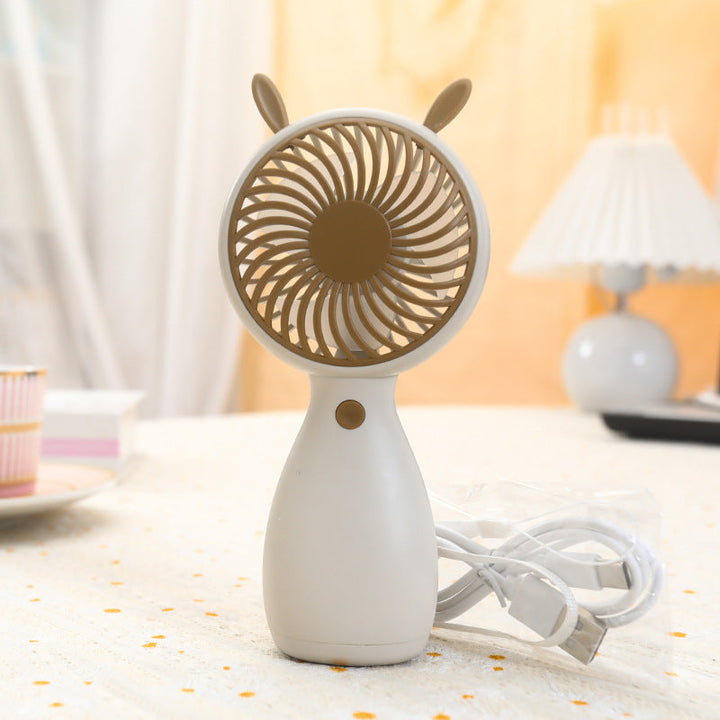 Ladies portable handheld fan with USB charging function Kalsten