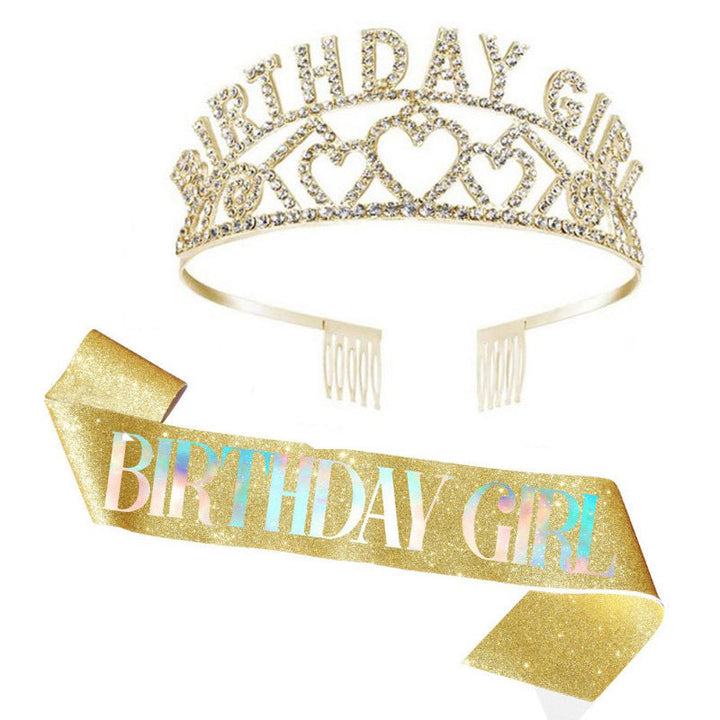Women's Birthday Crown and Band Kalsten