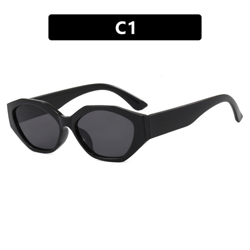 Women's stylish sunglasses in modern geometric design with protective UV filter Kalsten