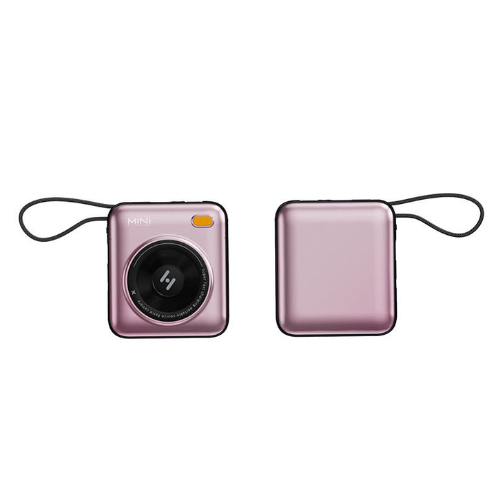 Compact instant camera with innovative filter and photo printing system Kalsten