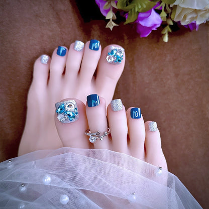 Artificial nails for elegant foot care Acalora