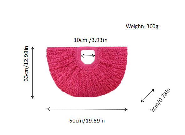 Handbag with Unique Fold Structure Kalsten