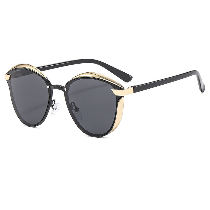 Women's designer sunglasses with elegant faceted design and high-quality UV protection Kalsten