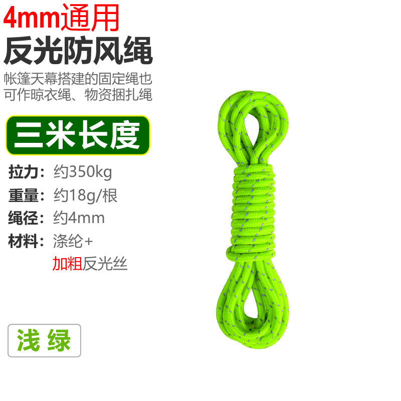 Safety rope with reflectors Kalsten