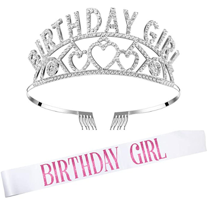 Ladies Glittering Birthday Crown Kalsten