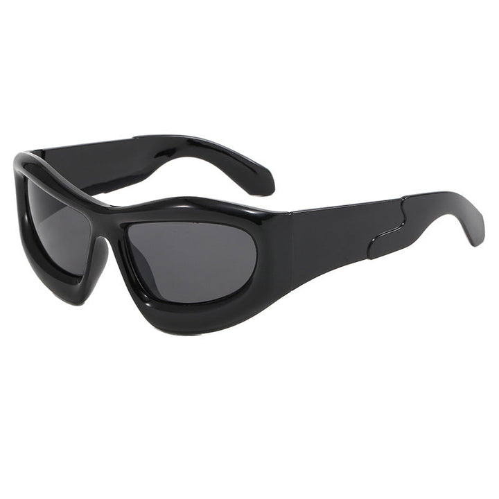 Women's Sporty Sunglasses with Robust, Geometric Frame Design Kalsten