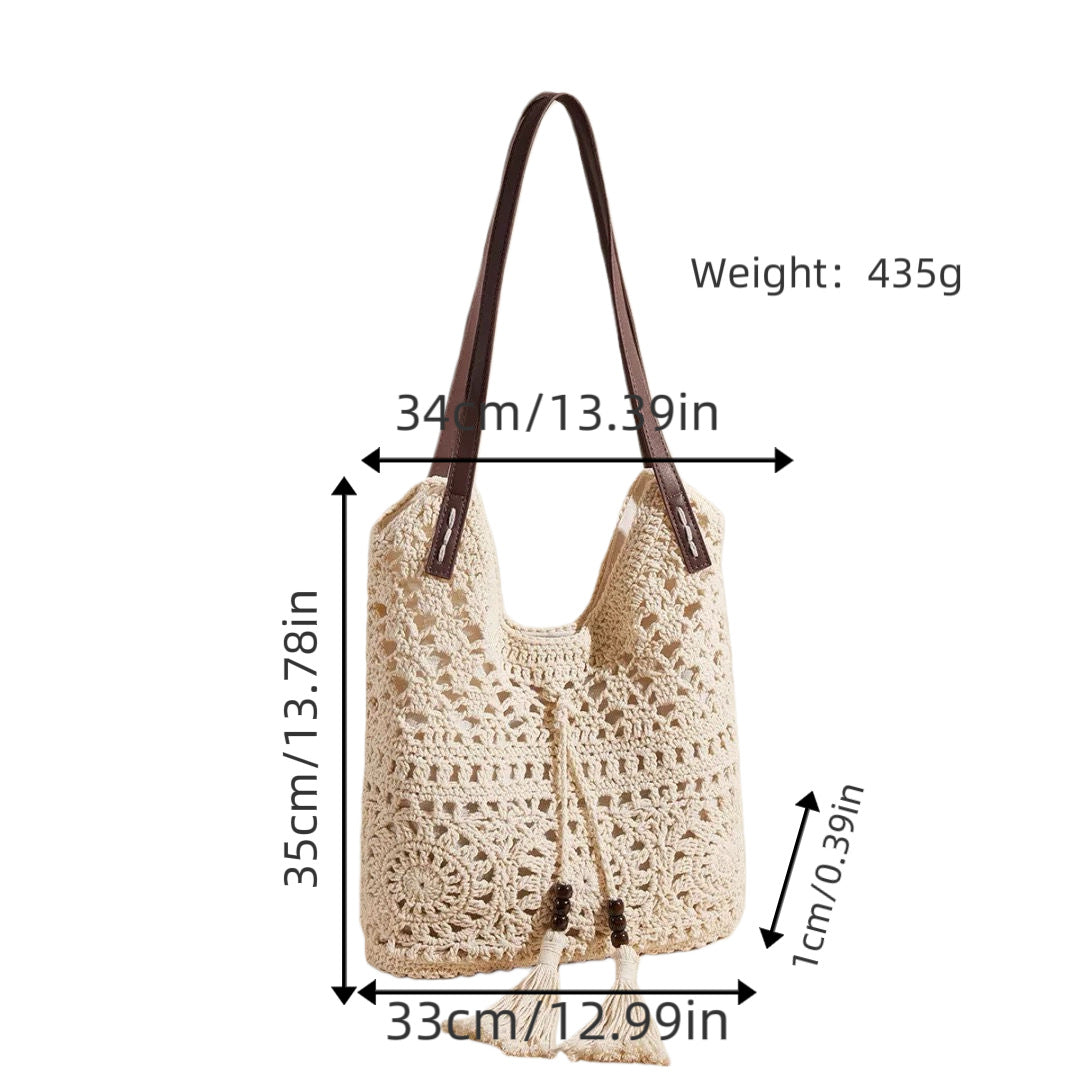 Handmade Macrame Beach Bag Kalsten