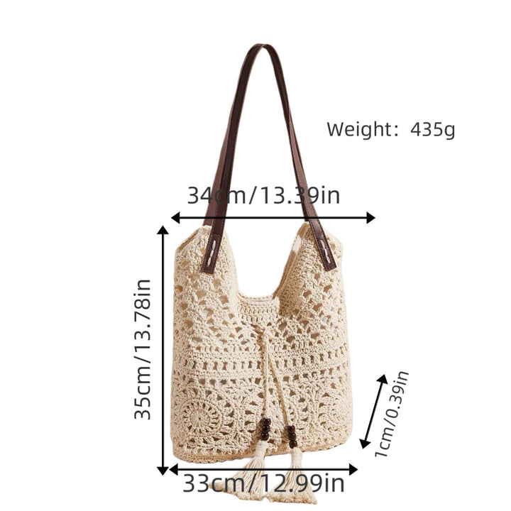 Handmade Macrame Beach Bag Kalsten