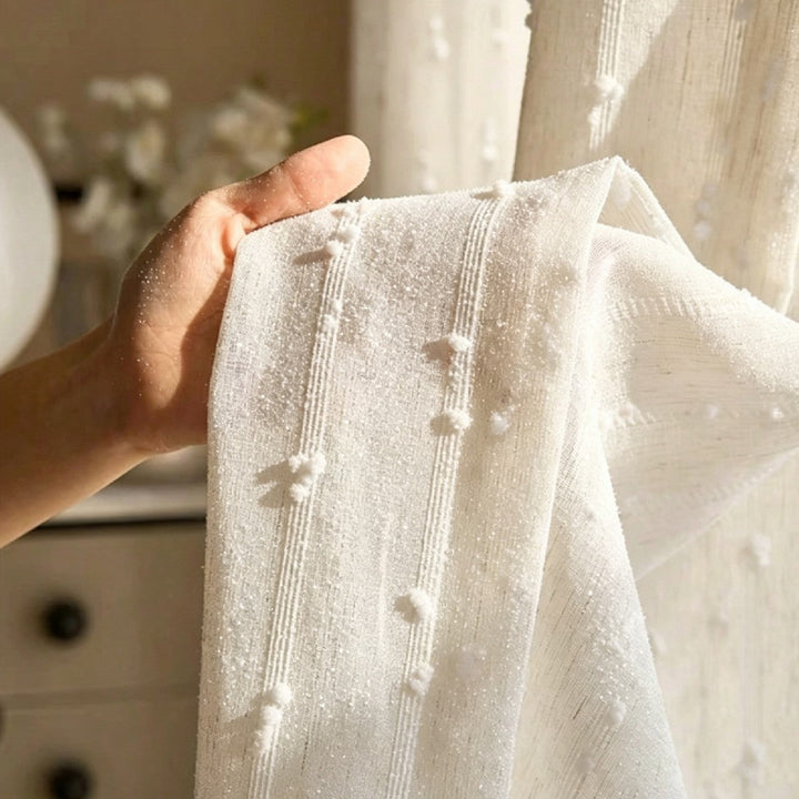Decorative Sheer Curtain Panel Kalsten
