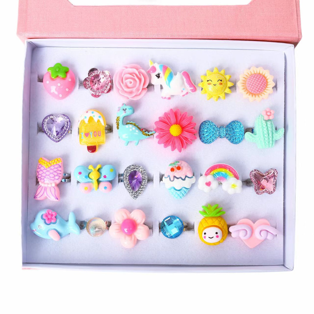 Unisex Creative Decoration Set with Colorful Motif Buttons Kalsten