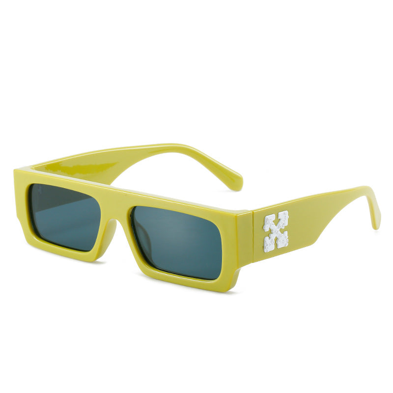 Women's stylish oversized sunglasses with unique design Kalsten