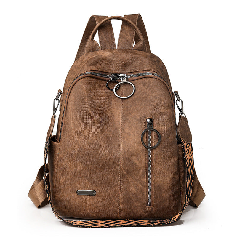 Versatile Textured Casual Backpack Kalsten