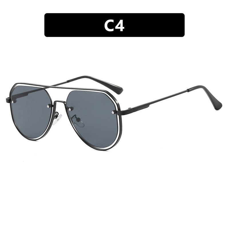 Women's stylish pilot sunglasses with innovative design and UV protection Kalsten