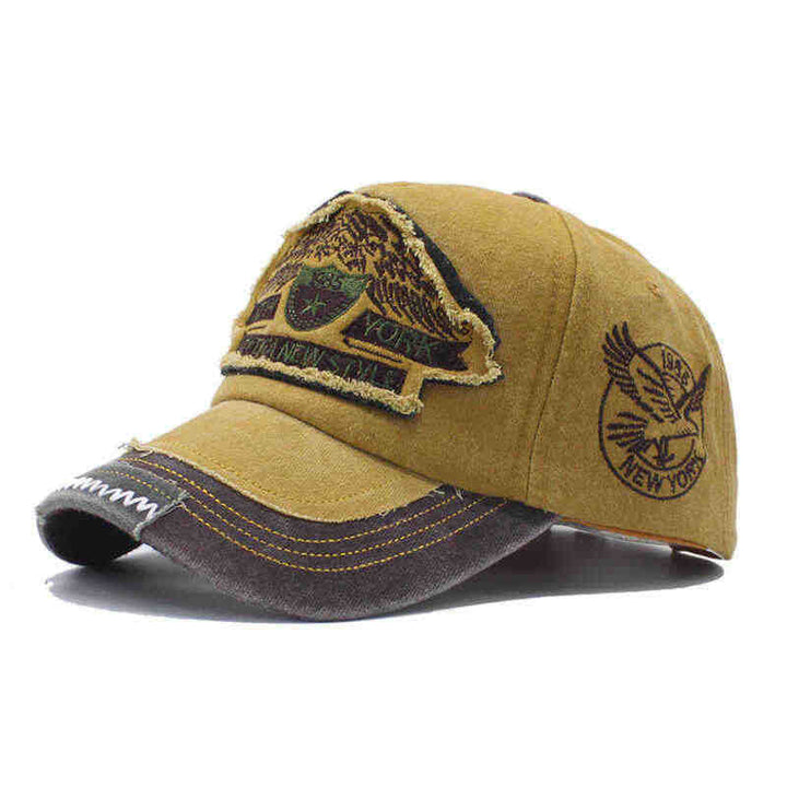 Men's Distressed Denim Cap Kalsten